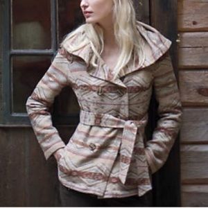 Daughters of the liberation Anthropologie fall coat. Used. Size XS